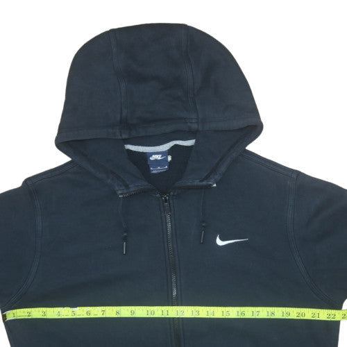 Mens UK Size M Nike Black Full Zip Hoodie