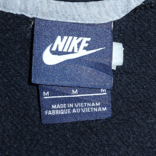 Mens UK Size M Nike Black Full Zip Hoodie