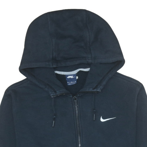 Mens UK Size M Nike Black Full Zip Hoodie