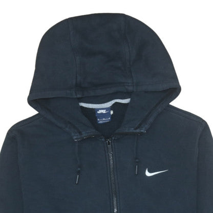 Mens UK Size M Nike Black Full Zip Hoodie