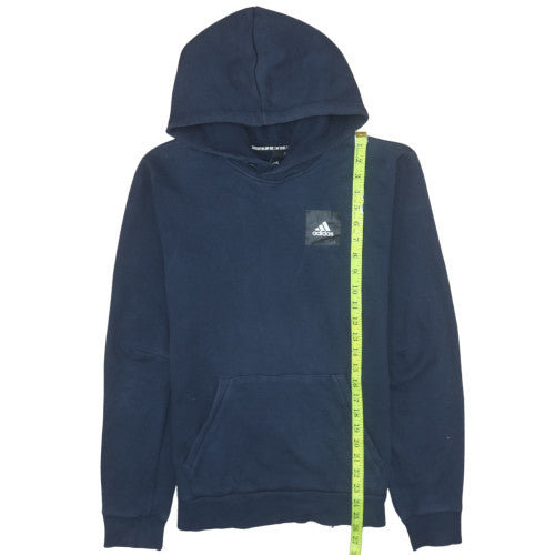 Mens UK Size S adidas Blue Pullover Hoodie