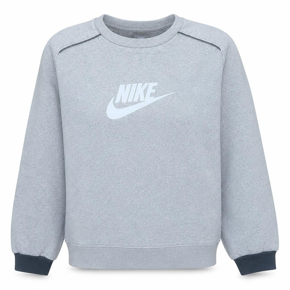 Womens UK Size M Nike Grey Pullover Sweatshirt
