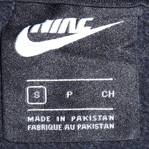 Mens UK Size S Nike Black Pullover Hoodie