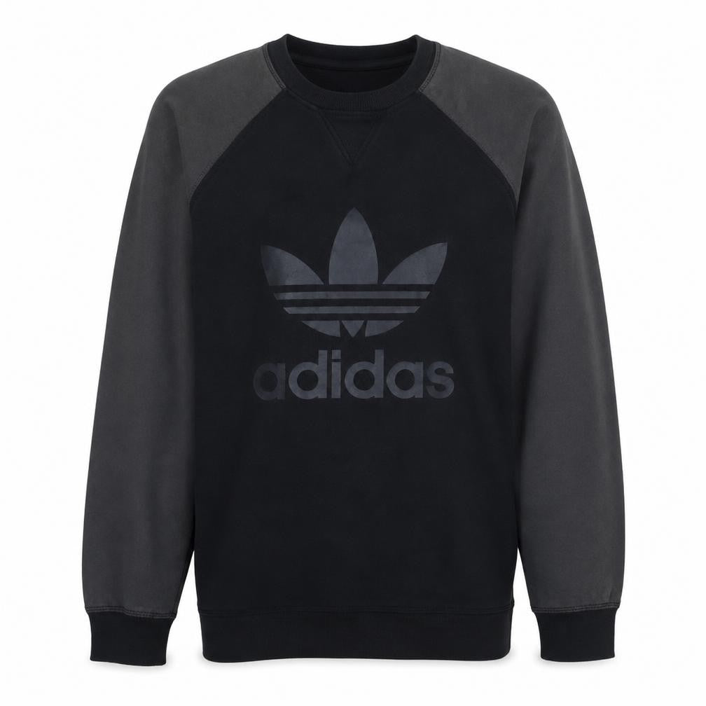 Mens UK Size L adidas Black Pullover Sweatshirt