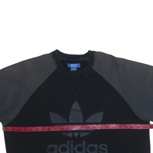 Mens UK Size L adidas Black Pullover Sweatshirt