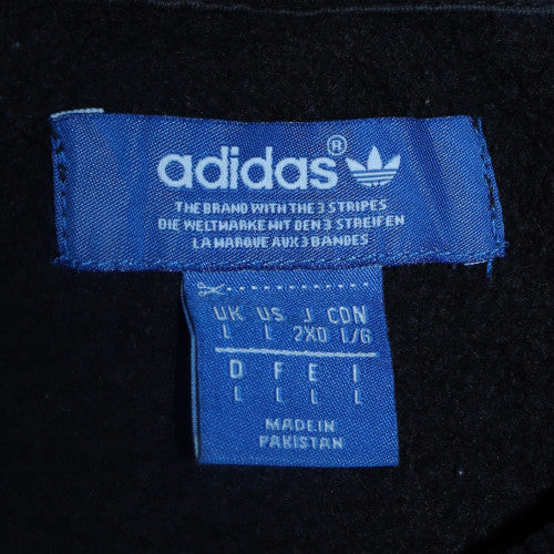 Mens UK Size L adidas Black Pullover Sweatshirt