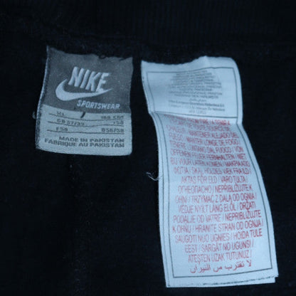 Nike Mens Black XL Fleece Sweatpants Drawstring Regular Fit