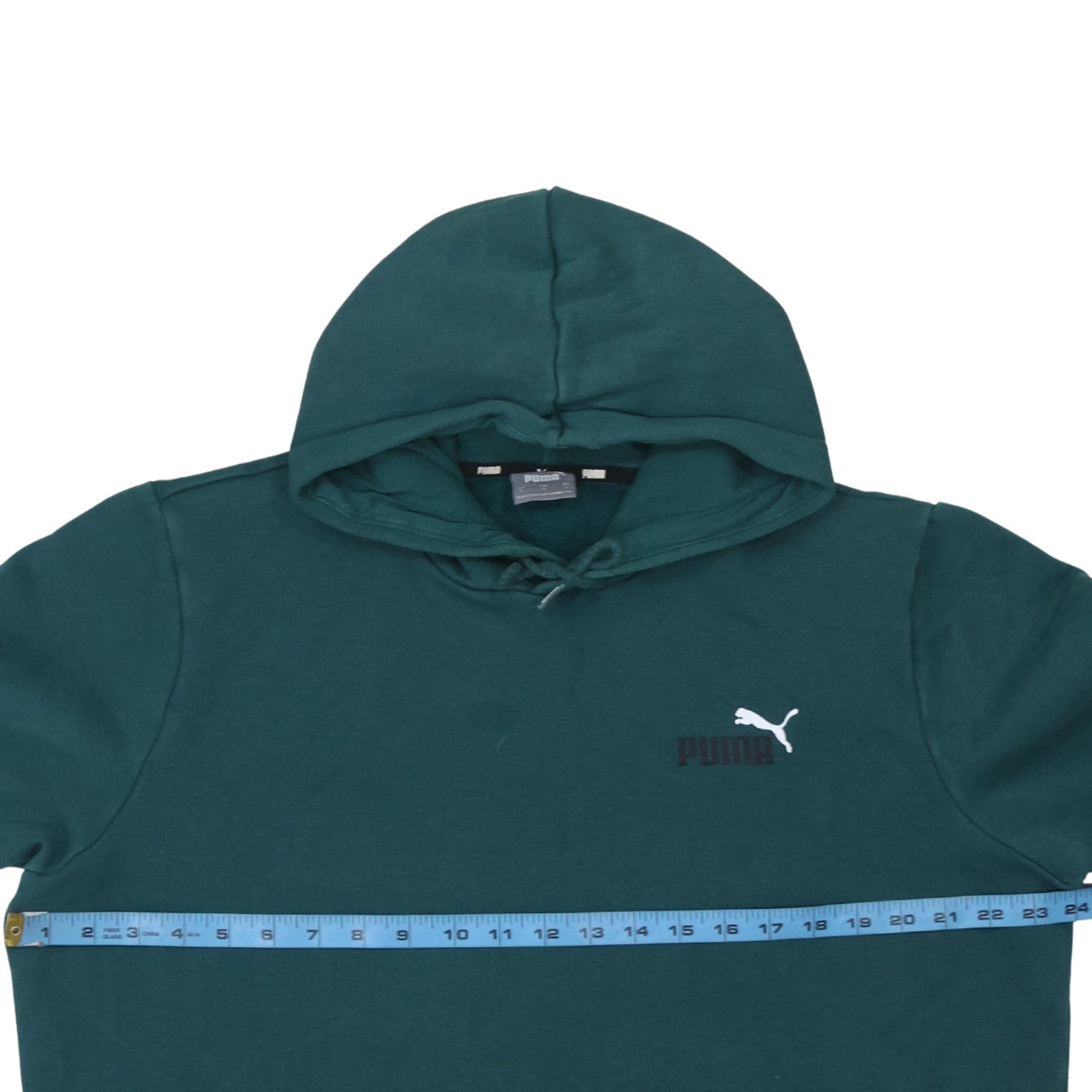 Womens UK Size L PUMA Green Pullover Hoodie