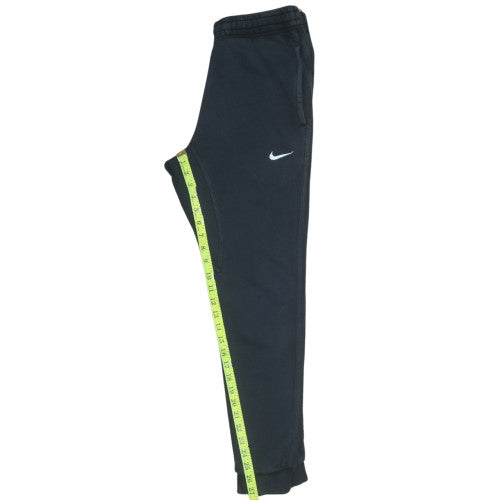 Mens UK Size S Nike Regular Fit Jogger Black Trousers