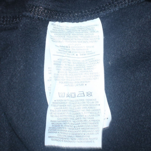 Mens UK Size S Nike Regular Fit Jogger Black Trousers