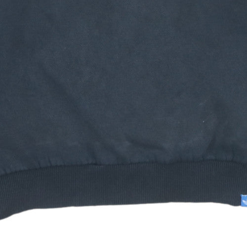Mens UK Size M adidas Black Pullover Sweatshirt