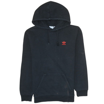 Mens UK Size M adidas Black Pullover Hoodie