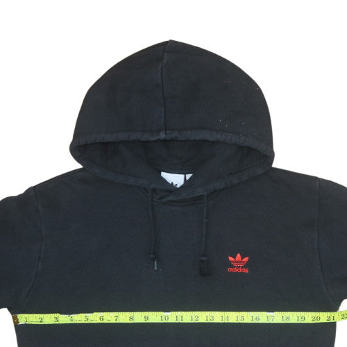 Mens UK Size M adidas Black Pullover Hoodie