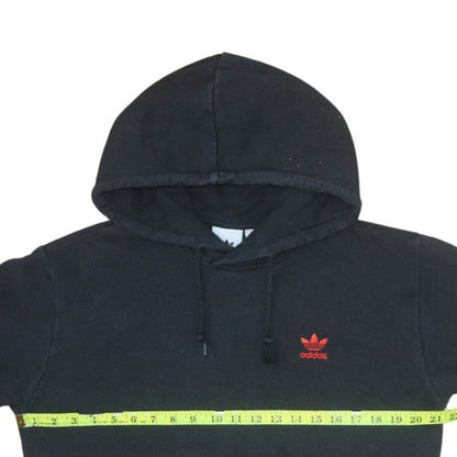 Mens UK Size M adidas Black Pullover Hoodie