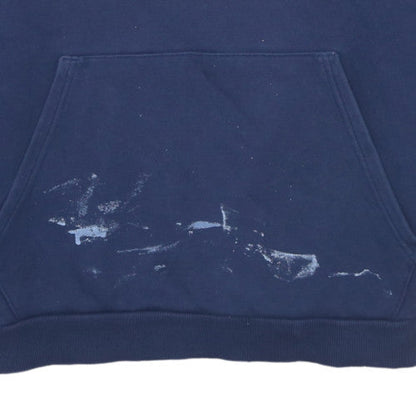Mens UK Size XL PUMA Blue Pullover Hoodie