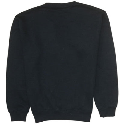 Womens UK Size M PRETTYLITTLETHING Black Pullover Sweatshirt
