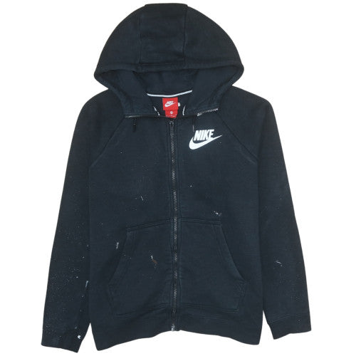 Mens UK Size M Nike Black Full Zip Hoodie