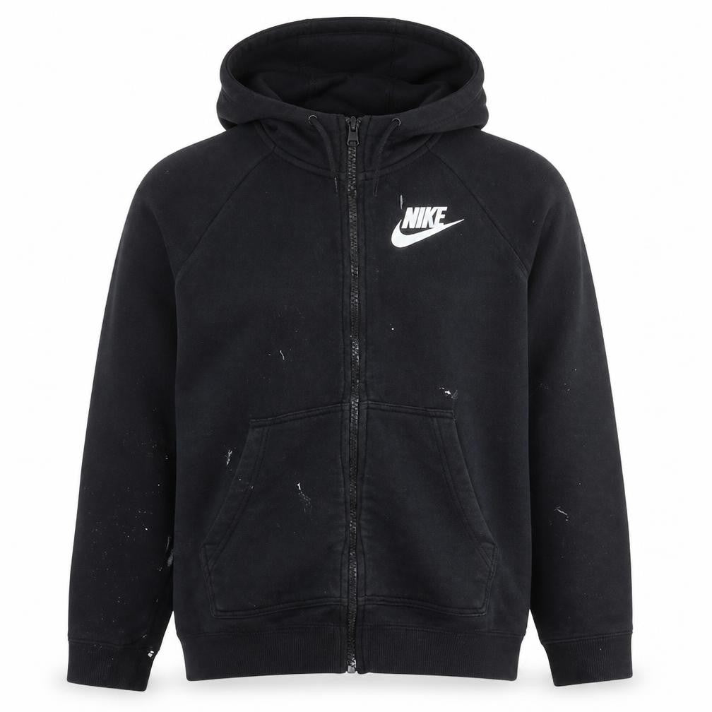 Mens UK Size M Nike Black Full Zip Hoodie
