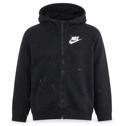 Mens UK Size M Nike Black Full Zip Hoodie