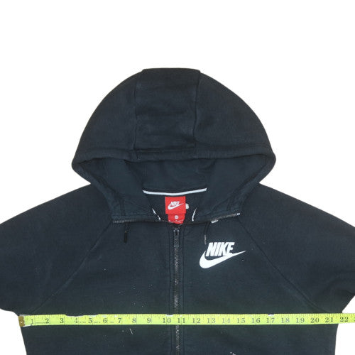 Mens UK Size M Nike Black Full Zip Hoodie