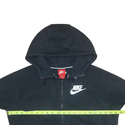 Mens UK Size M Nike Black Full Zip Hoodie
