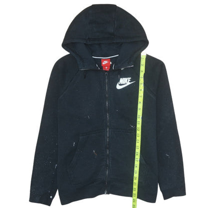 Mens UK Size M Nike Black Full Zip Hoodie