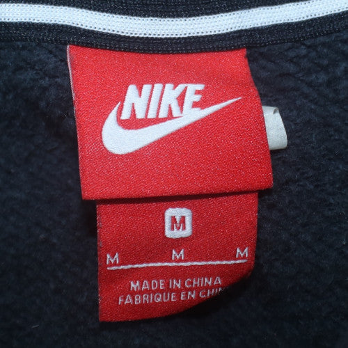 Mens UK Size M Nike Black Full Zip Hoodie