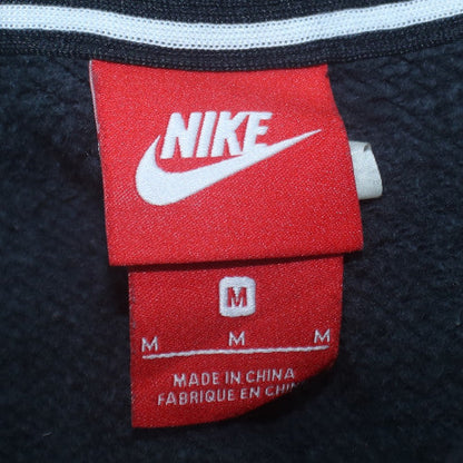 Mens UK Size M Nike Black Full Zip Hoodie