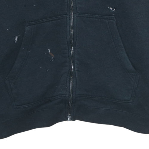 Mens UK Size M Nike Black Full Zip Hoodie