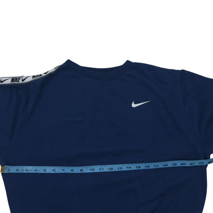 Mens UK Size S Nike Blue Pullover Sweatshirt