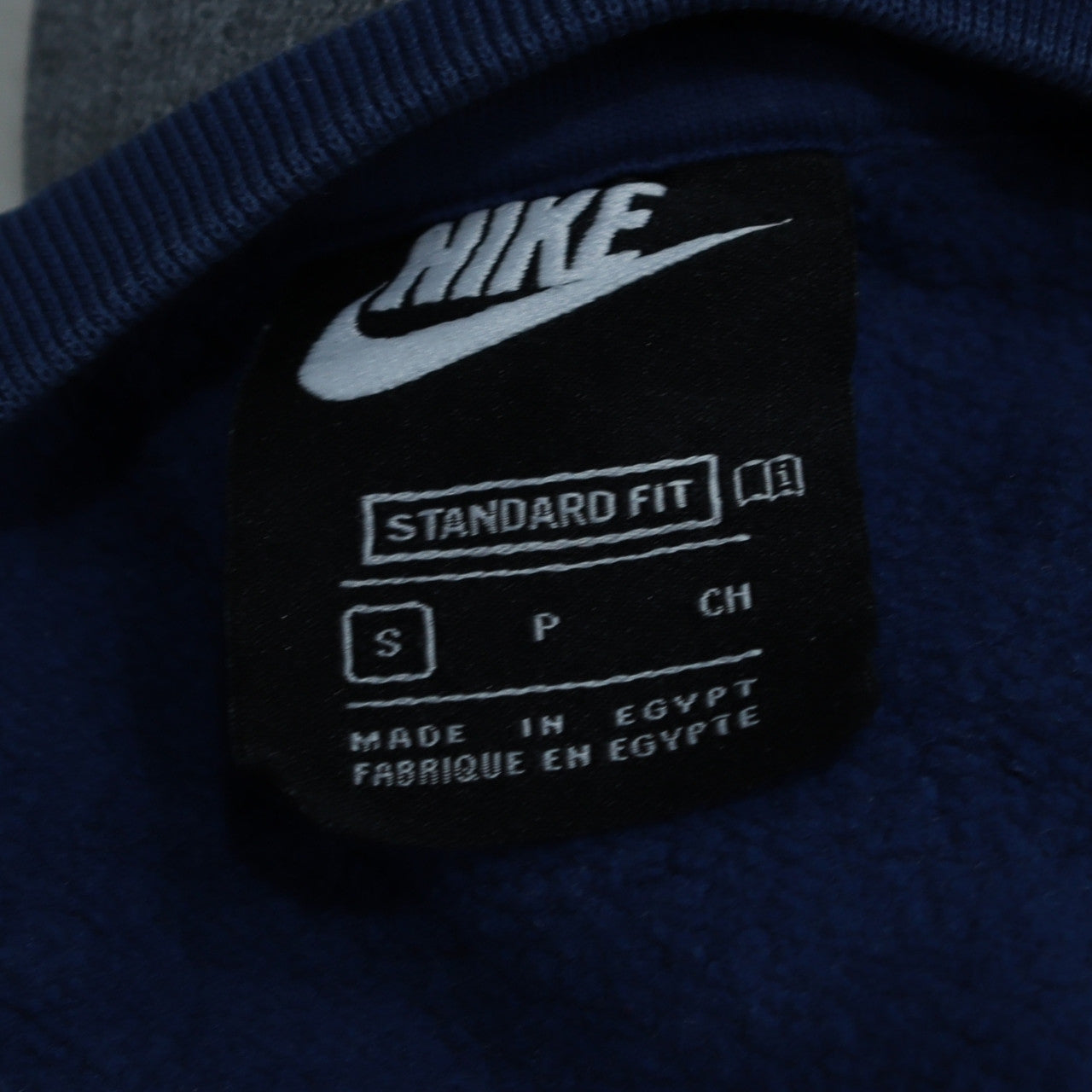Mens UK Size S Nike Blue Pullover Sweatshirt