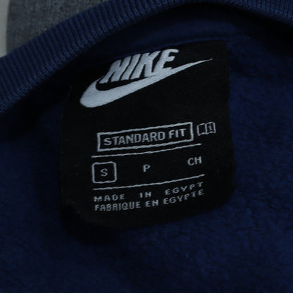 Mens UK Size S Nike Blue Pullover Sweatshirt