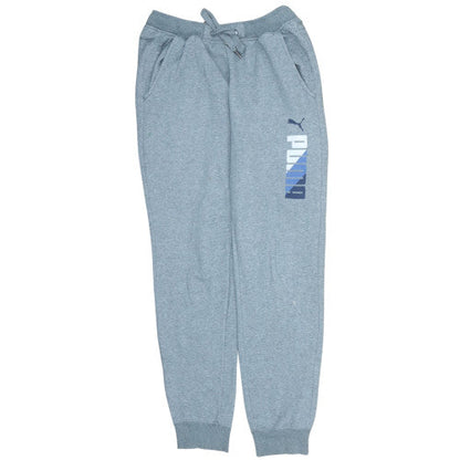 Mens UK Size S PUMA Regular Fit Jogger Grey Trousers
