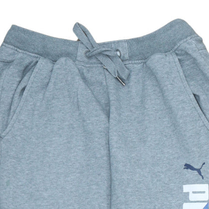 Mens UK Size S PUMA Regular Fit Jogger Grey Trousers