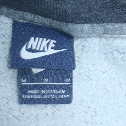 Mens UK Size M Nike Grey Full Zip Hoodie