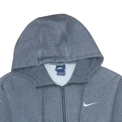 Mens UK Size M Nike Grey Full Zip Hoodie