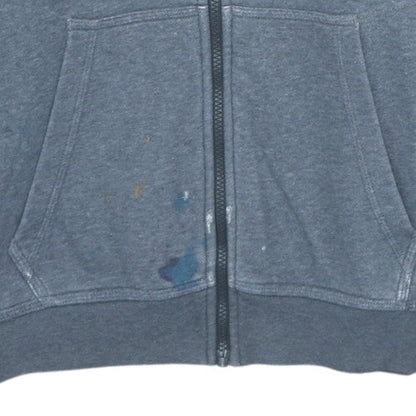 Mens UK Size M Nike Grey Full Zip Hoodie