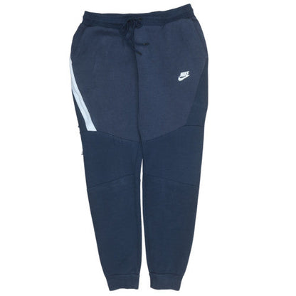 Mens UK Size M Nike Regular Fit Jogger Blue Trousers