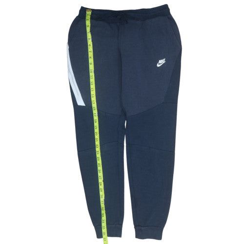 Mens UK Size M Nike Regular Fit Jogger Blue Trousers