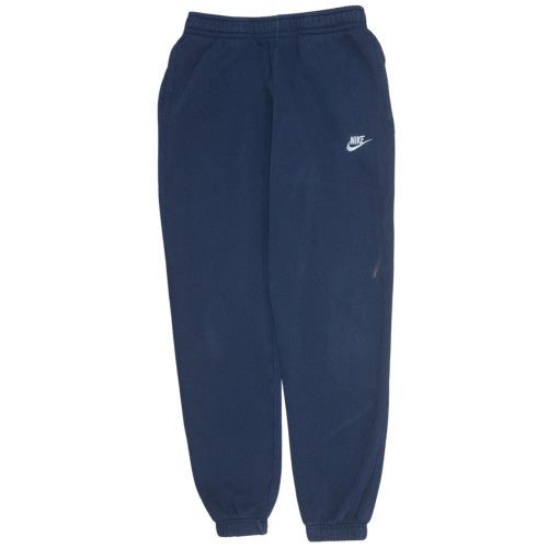 Mens UK Size S Nike Regular Fit Jogger Blue Trousers