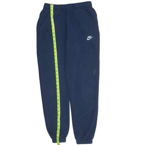 Mens UK Size S Nike Regular Fit Jogger Blue Trousers