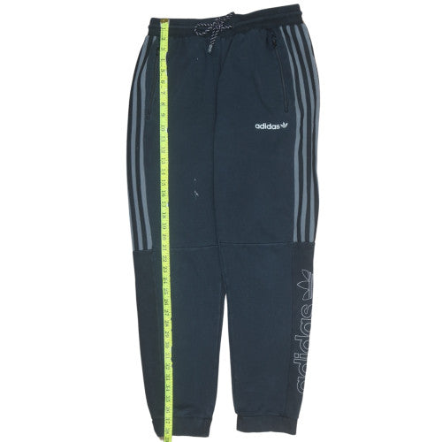 Mens UK Size M adidas Regular Fit Jogger Black Trousers