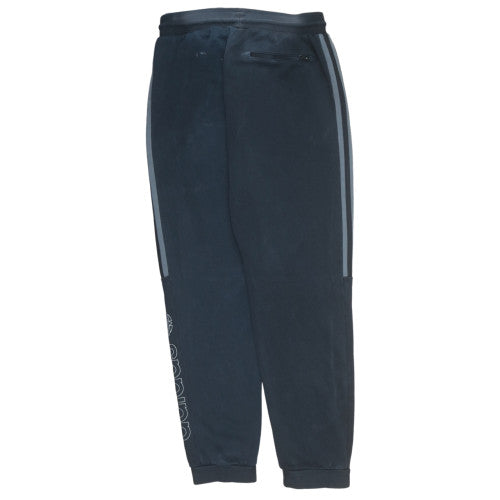Mens UK Size M adidas Regular Fit Jogger Black Trousers