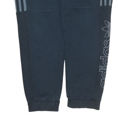 Mens UK Size M adidas Regular Fit Jogger Black Trousers