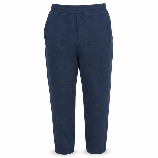 Front view of Ellesse Men Blue L Jogger Tapered Cotton Blend Activewear Trousers