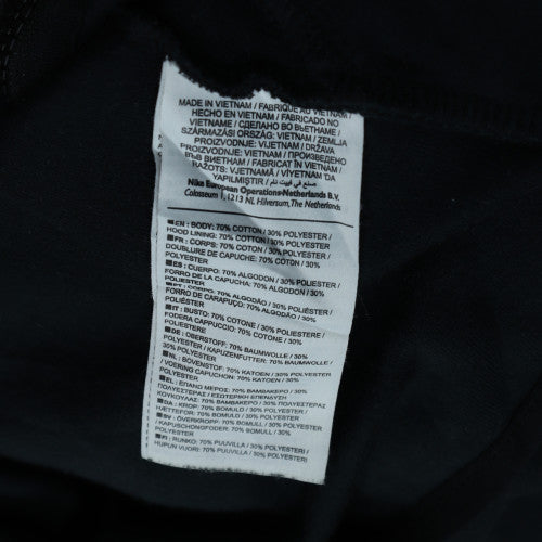Mens UK Size S Nike Black Full Zip Hoodie
