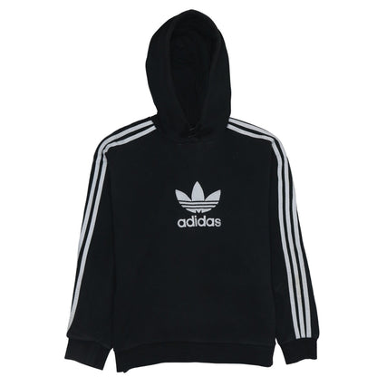 Womens UK Size 10 adidas Black Pullover Hoodie