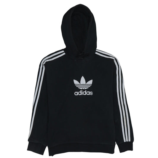 Womens UK Size 10 adidas Black Pullover Hoodie