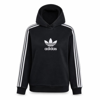 Womens UK Size 10 adidas Black Pullover Hoodie