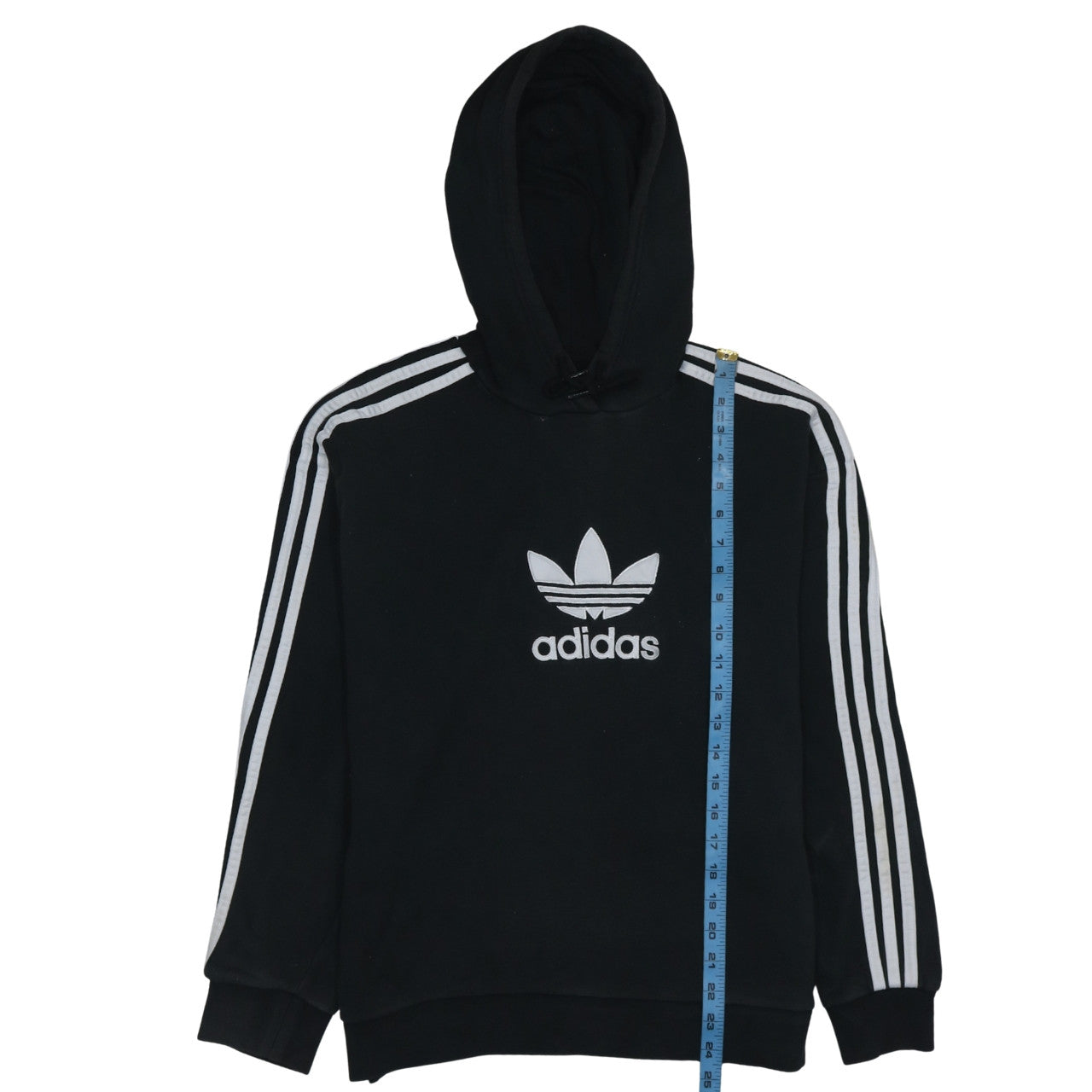 Womens UK Size 10 adidas Black Pullover Hoodie